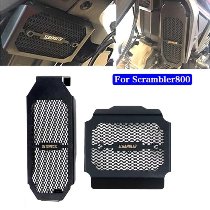 For Ducati Scrambler800 Scrambler 800 2015-2021 Motorcycle Radiator Guard Grille Oil Cooler Cover R