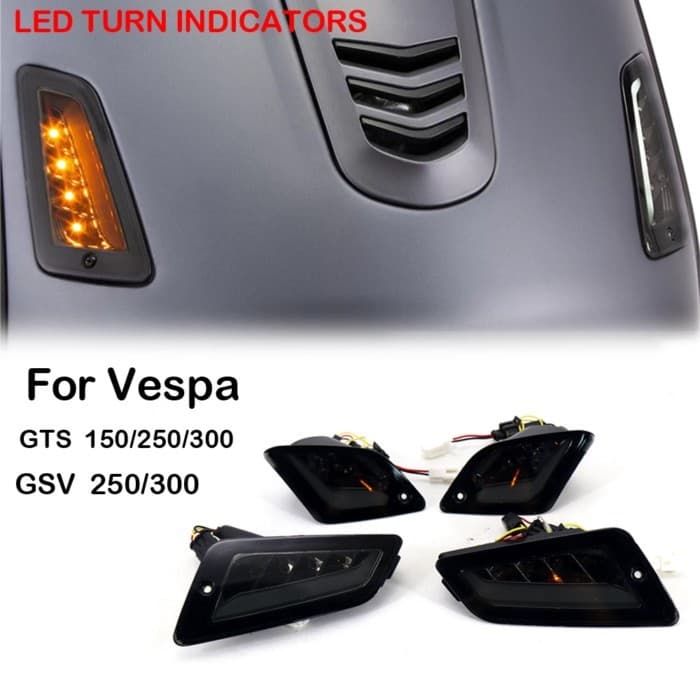 New LED Turn Signal Light For Vespa GTS300 GTS 300 GTV300 GTS150 GTS250 GTV250 Motorcycle Accessori
