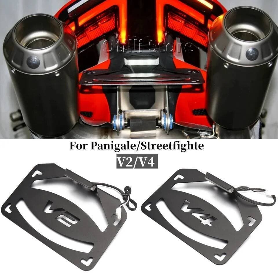 Panigale V4 Tail Tidy สําหรับ DUCATI Panigale/Streetfighter V4/S V2 2025 Fender Eliminator Plug and Play ผู้ถือป้ายทะเบียน