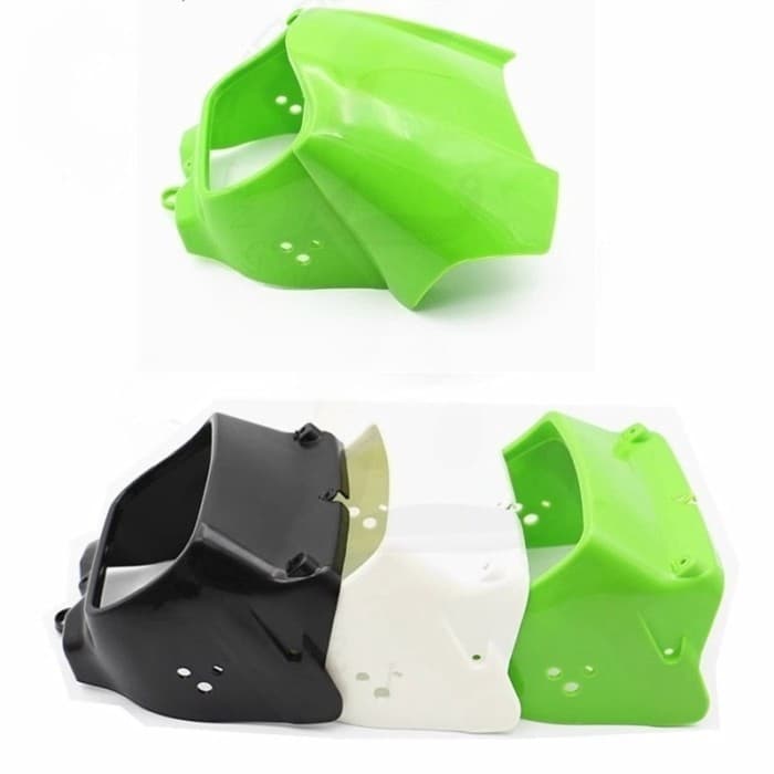 1PCS Motorcycle Headlight Set, Windshield Light Box for Kawasaki KLX250 KLX300 1993 - 2007 KLX 250 