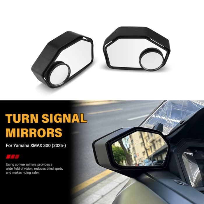 XMAX300 Motorcycle Rearview Mirror Kit Adjustable Forward Side Mirrors For Yamaha X-MAX X MAX XMAX 