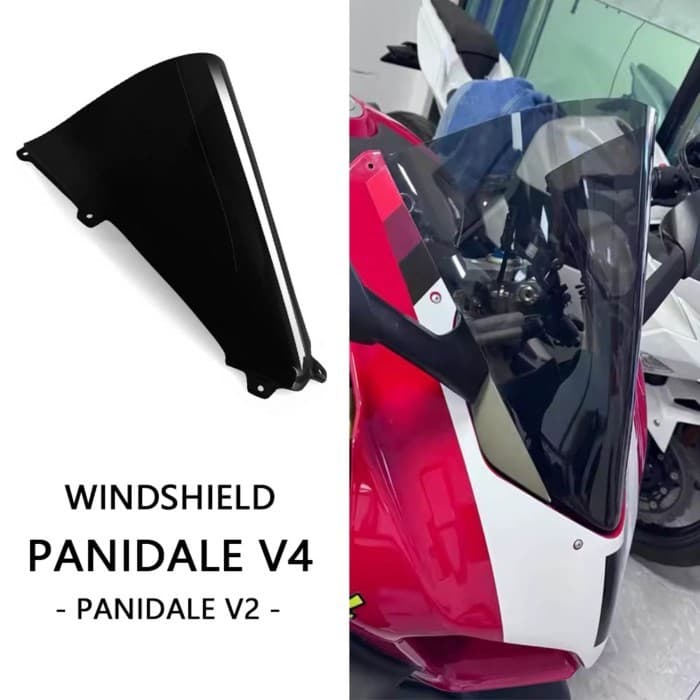 Motorcycle For Ducati Panigale V2 2018-2024 2023 PANIGALE Panigale V4 2018 2019 Windshield Wind Dou