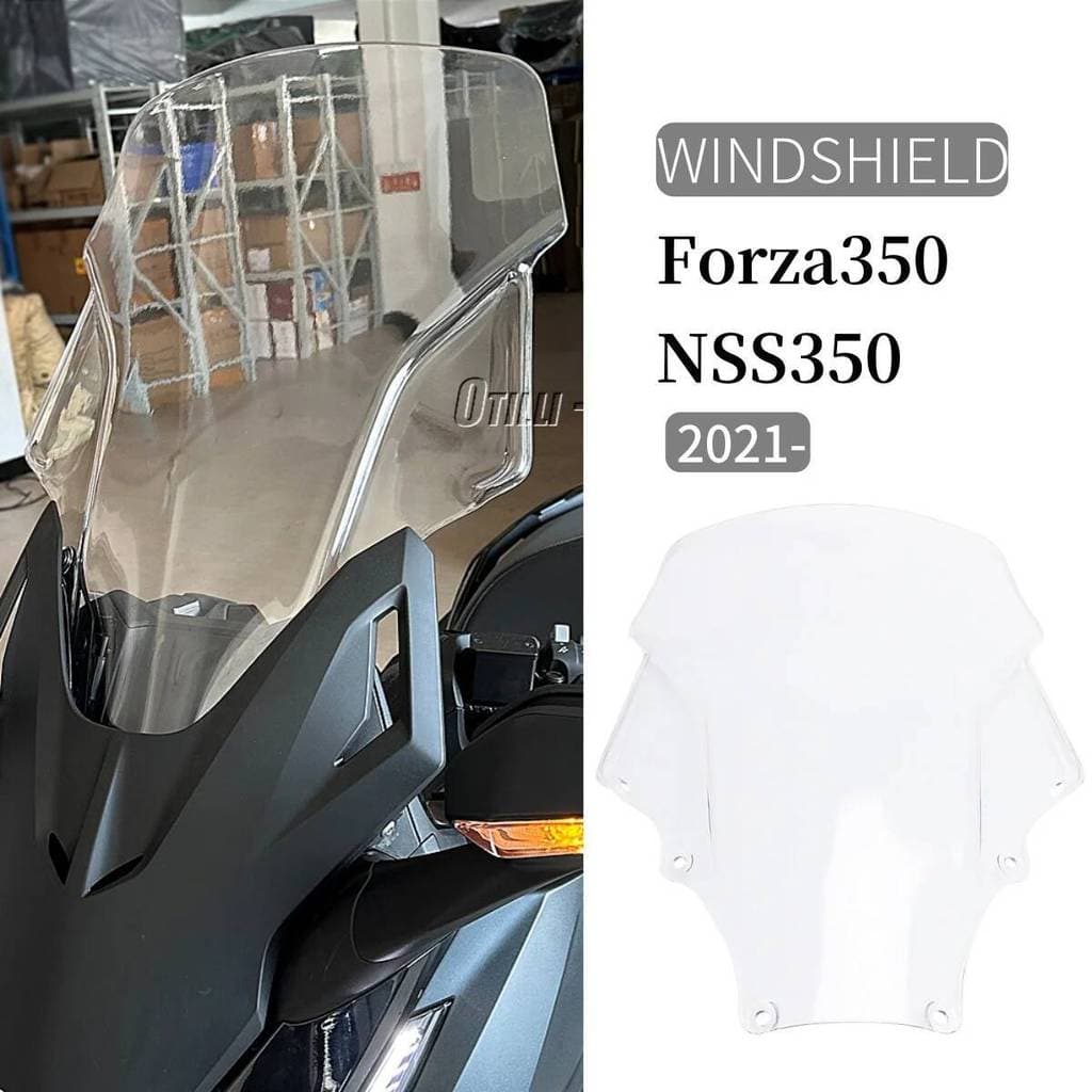 2021-2023 สําหรับHONDA Forza350 NSS350 Forza 350 NSS 350 กระจกกระจกด้านหน้าDflector Visorรถจักรยานยนต์อุปกรณ์เสริม
