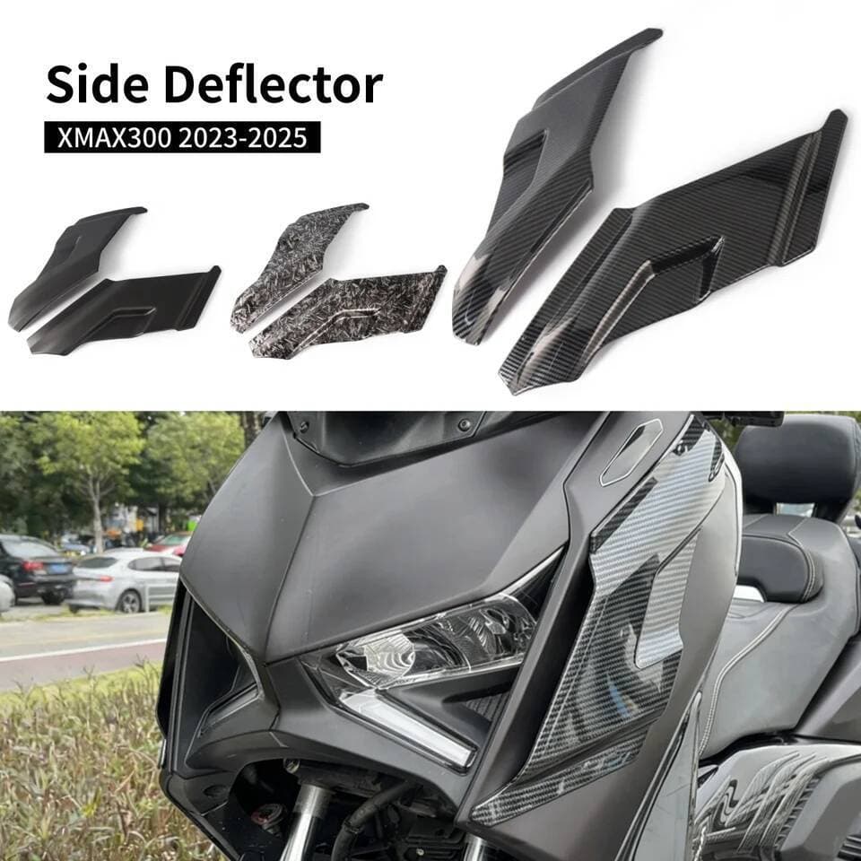 XMAX300 รถจักรยานยนต์แผงด้านข้างด้านหน้า Fairing สําหรับ Yamaha X-MAX300 X MAX X-MAX 300 2023 2024 2025 Air Deflector ด้านข้าง Deflectors