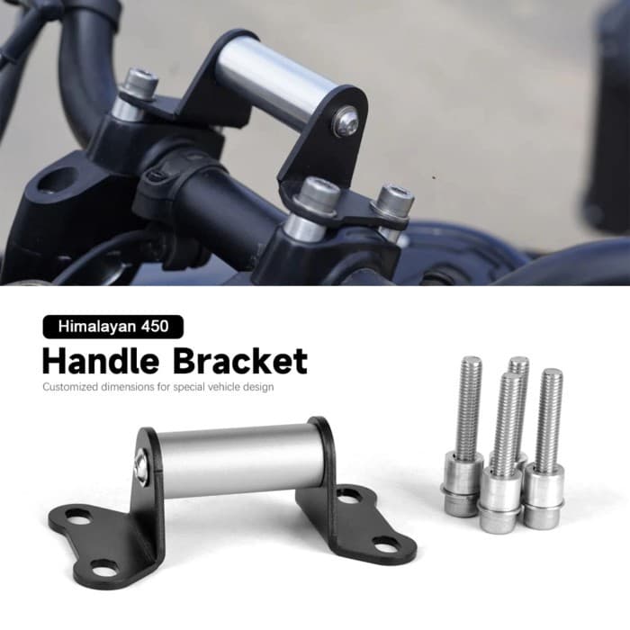 For Royal Enfield Himalayan 450 2024 2025 Motorcycle GPS Phone Holder Stand Handle bracket Extensio