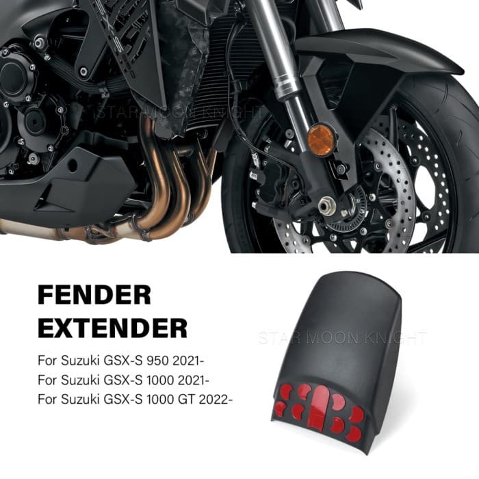 Mudguard Extension For Suzuki GSX-S1000GT GSX-S 1000 GT GSX-S 950 GSX-S950 2021- Motorcycle Accesso