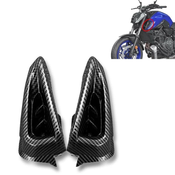 Fit For YAMAHA MT-07 FZ-07 MT 07 2021-2024 Side Fairing Fuel Tank Grille Air intake Body Kit MT07 F