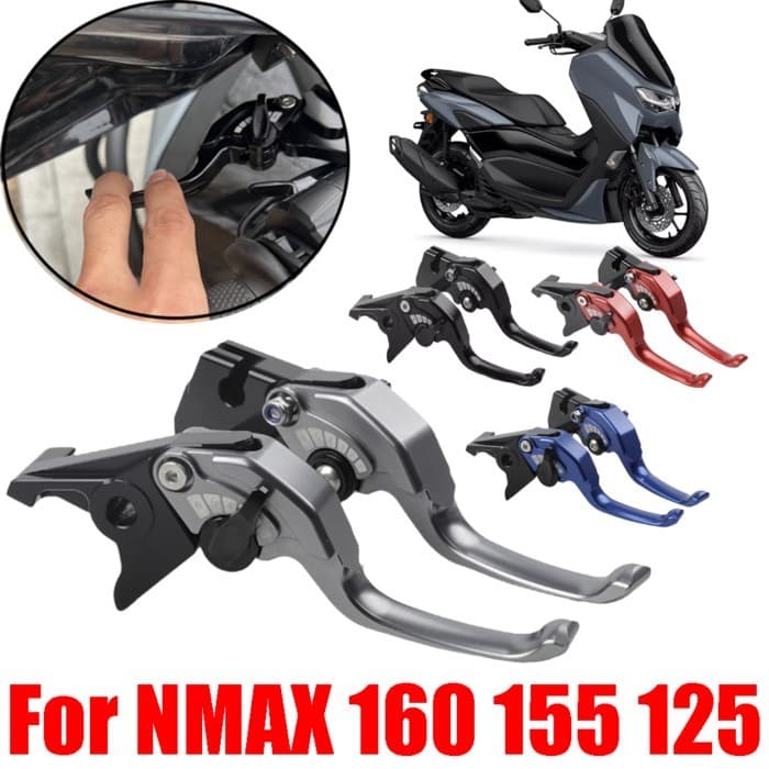 For Yamaha NMAX 160 155 125 N-MAX NMAX160 NMAX155 NMAX125 Motorcycle Accessories Two Finger Brake L