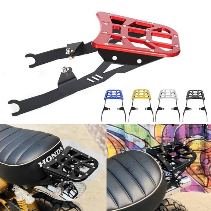Rear Cargo Top Tail Rack Carrier Luggage For Honda Monkey 125 JB02 JB03 2018 - 2024 monkey125 Motor
