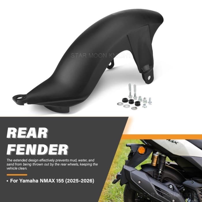 Motorcycle Rear Tire Hugger Shield Mud splash guard Cover For YAMAHA NMAX155 NMAX 155 N MAX 155 202