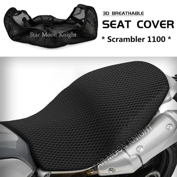 Motorcycle Seat Cover For Ducati Scrambler 1100 Sport Pro Special Nylon Fabric Saddle Seat Cover Mo