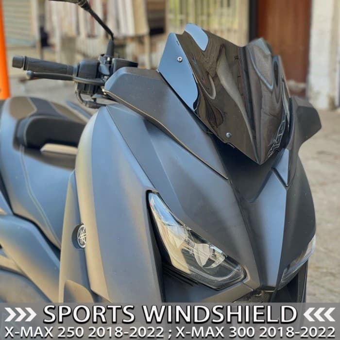 Fits For YAMAHA XMAX300 XMAX250 XMAX 250 300 2018-2022 X-MAX 250 300 Motorcycle Sports Windshield W