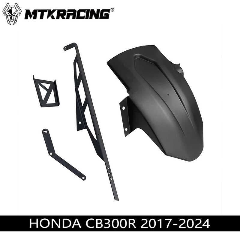 เหมาะสําหรับ Honda CB300R 2018-2024 ดัดแปลงด้านหลัง Mudguard Sandguard ฝาครอบโซ่ฝาครอบโซ่