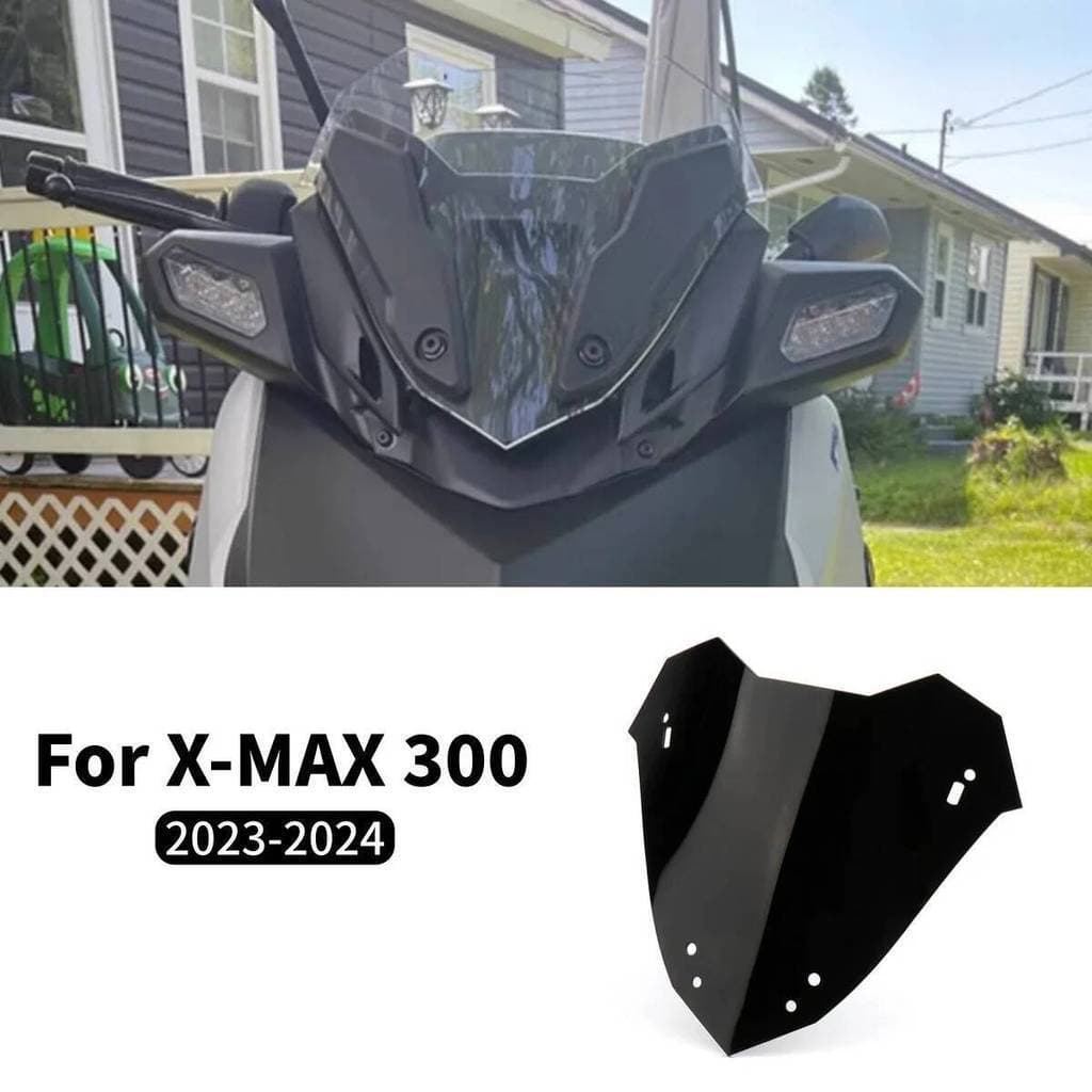 ใหม่รถจักรยานยนต์ FlyScreen กระจก Fairing Wind Deflector สําหรับ YAMAHA X-MAX300 XMAX300 X-MAX 300 XMAX 300 2023 2024