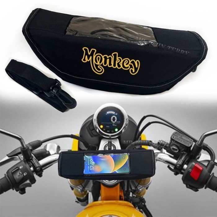 For Honda Monkey 125 monkey 125zStorage Handlebar bag Travel Tool Bag Waterproof Bag