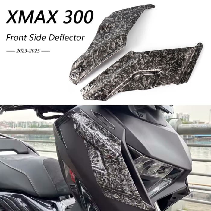 For YAMAHA X-MAX XMAX 300 X-MAX300 XMAX300 2023 2024 2025 Motorcycle Side Windshield Deflector Fair