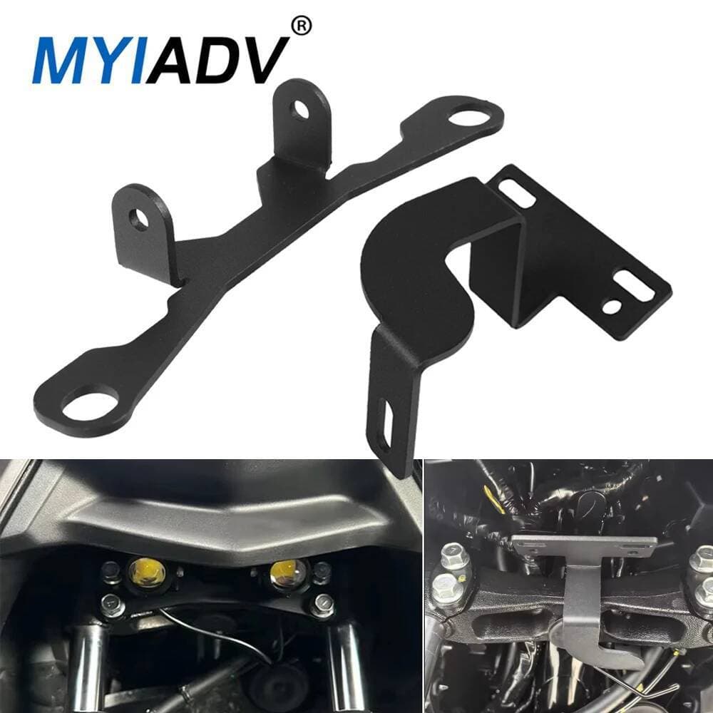 สําหรับ YAMAHA NMAX155 NMAX125 V3 NMAX 155 125 2025 2026 รถจักรยานยนต์ Spotlight Bracket Damp เสริมหมอกโคมไฟขับรถผู้ถือ