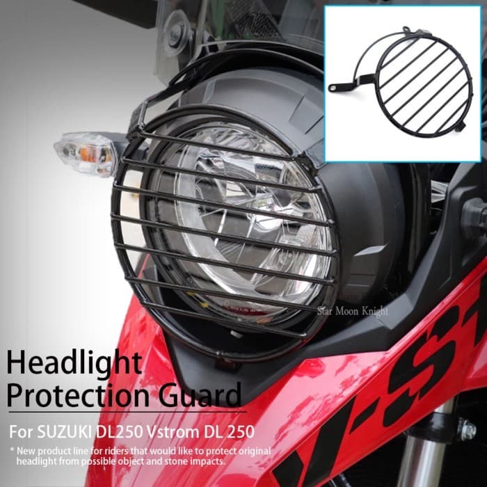 Headlight Protection Guard For SUZUKI V-strom250 Vstrom V-strom DL250 DL 250 Motorcycle Head Light 