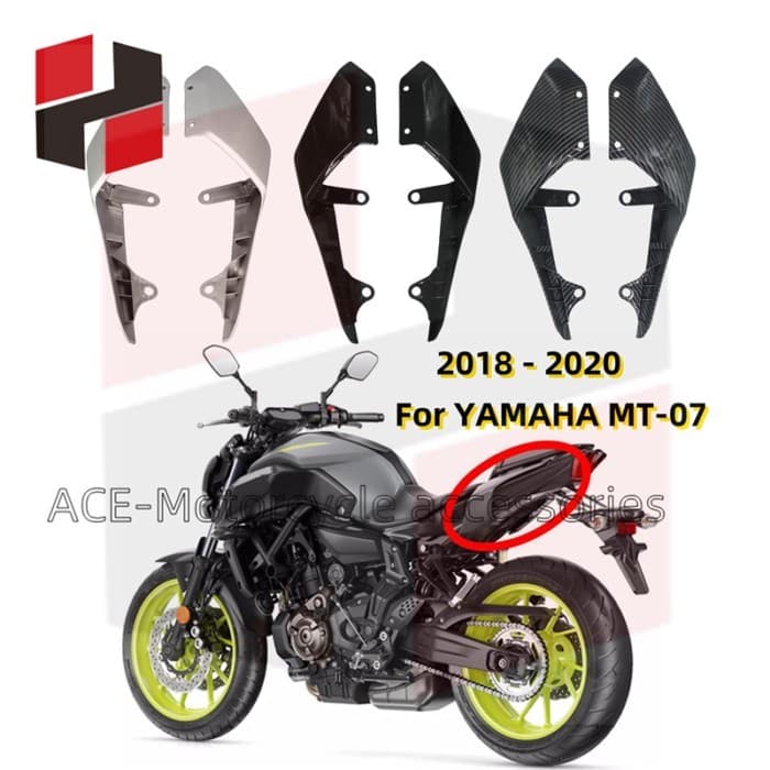 Tail fairing For YAMAHA MT-07 MT 07 MT07 FZ-07 FZ07 2018 - 2020 Rear Side Cover Rear Tailgate Side 
