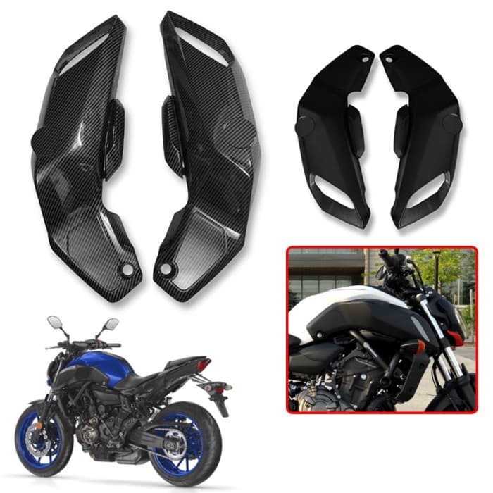 Fit For Yamaha MT-07 FZ-07 MT07 FZ07 MT 07 FZ 07 2018 2019 2020 Motorcycle Fairing Fuel Tank Side C