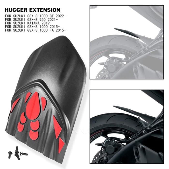 Motorcycle Rear Mudguard For Suzuki GSX-S 1000 950 GSX-S1000 GSXS1000 GSXS950 GSX-S950 Katana Fende