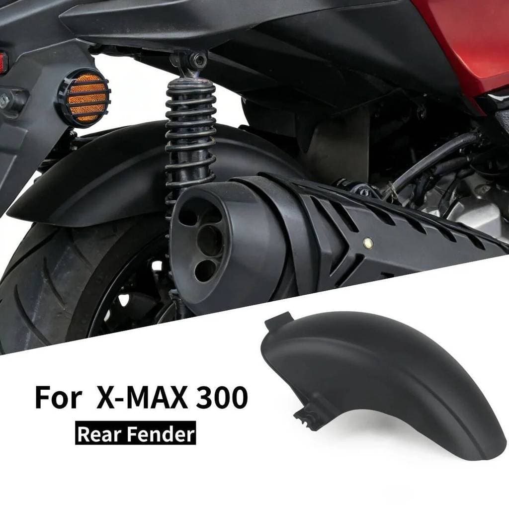 XMAX300 รถจักรยานยนต์ด้านหลัง Fender Extender สําหรับ YAMAHA X-MAX300 X-MAX XMAX 300 V3 2025 ล้อ Hugger Mud Splash Guard ทราย Shield
