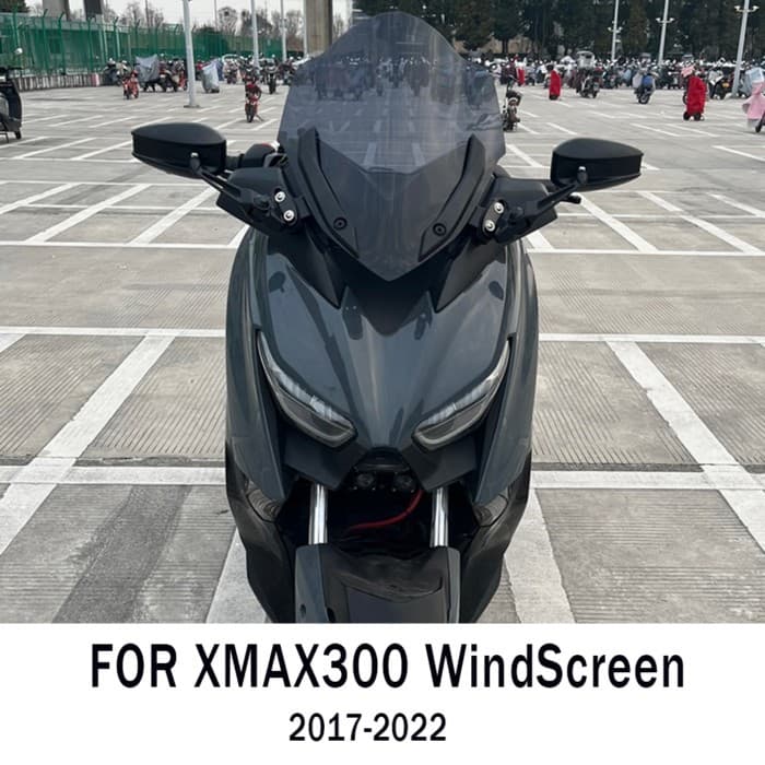 NEW MOTORCYCLE SPORT WINDSHIELD For YAMAHA XMAX300 Deflector Xmax250 XMAX 250 X-MAX300 XMAX300 Fron