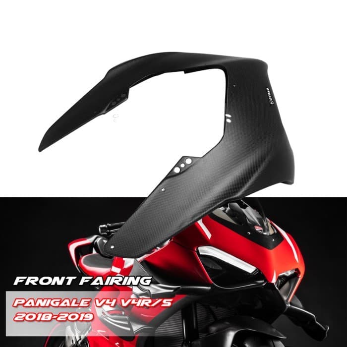 for Ducati Panigale V4 R/S 2018-2019 Panigale V2 2020 Motorcycle Carbon Fiber Front Nose Fairing He