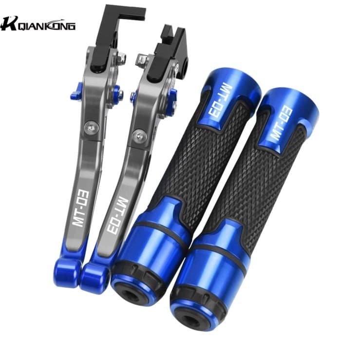 7/8"22 MM Hand grips Handlebar Motorcycle FOR YAMAHA MT-03 MT03 MT 03 2022 2023 Folding Extendable 