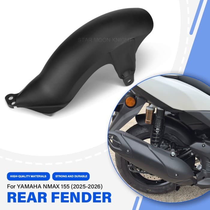Motorcycle Accessories Rear Fender Mudguard For YAMAHA NMAX155 N-MAX 155 NMAX 155 2025-2026 Hugger 