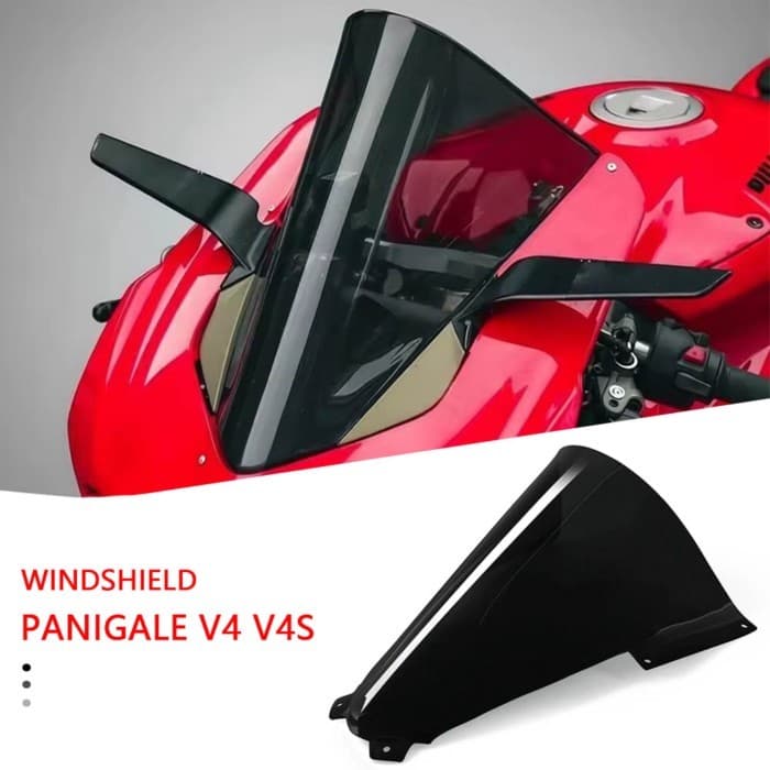 For DUCATI PANIGALE Panigale V4 S V4S 2020 2021 2022 2023 2024 Windscreen Windshield Racing Screen 