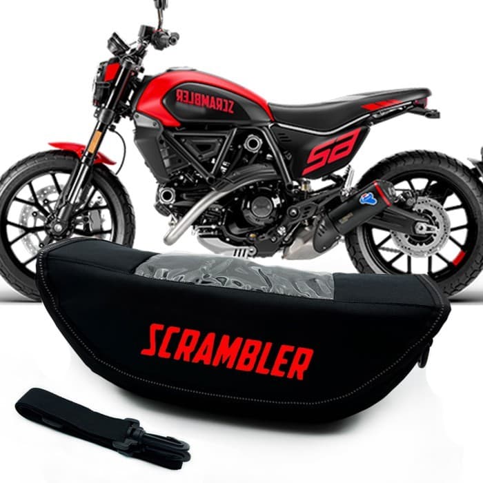 For Ducati Scrambler 800 Lineup scrambler800 2023 Motorcycle Handlebar bag waterproof handlebar tra