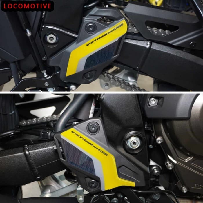 For Suzuki V Strom 800DE V-Strom 800 DE 2023 Motorcycle Accessories 3D Epoxy Resin Sticker Door Sil