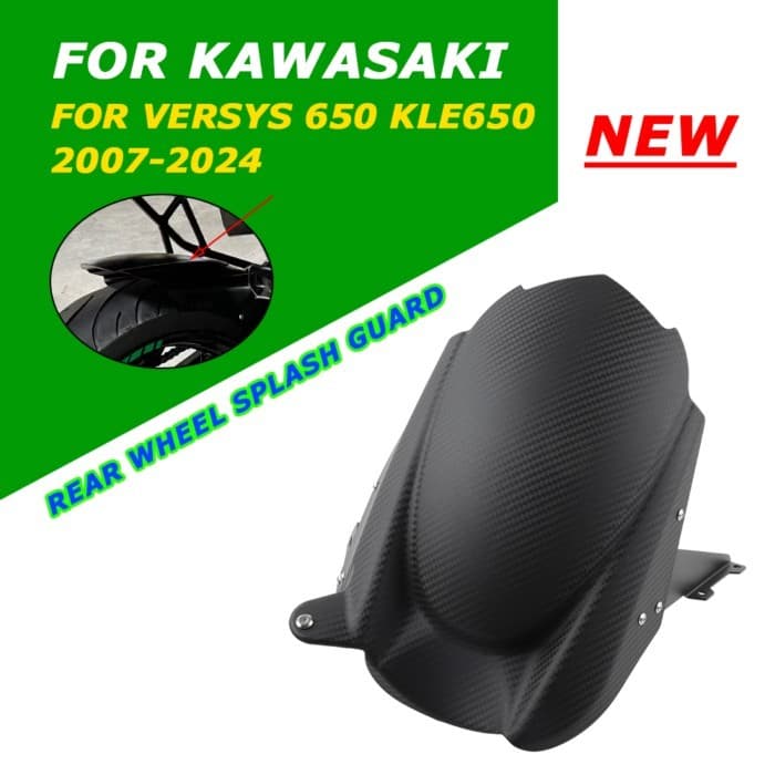 For Versys 650 Splash Guard For KAWASAKI Versys650 KLE 650 KLE650 2023 2024 Rear Wheel Fender Mudgu
