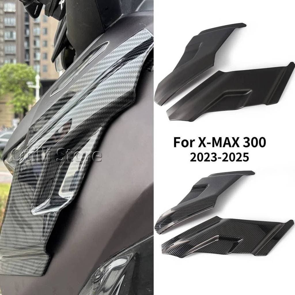 แผงด้านข้างรถจักรยานยนต์ด้านหน้า Air Deflector Fairing กรอบสําหรับ Yamaha X MAX X-MAX 300 X-MAX300 XMAX300 2023 2024 2025