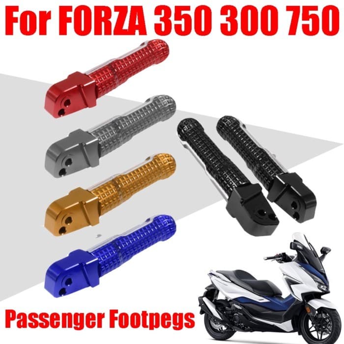 For HONDA FORZA 350 300 750 NSS350 FORZA350 Forza300 Forza750 Accessories Rear Passenger Footrests 