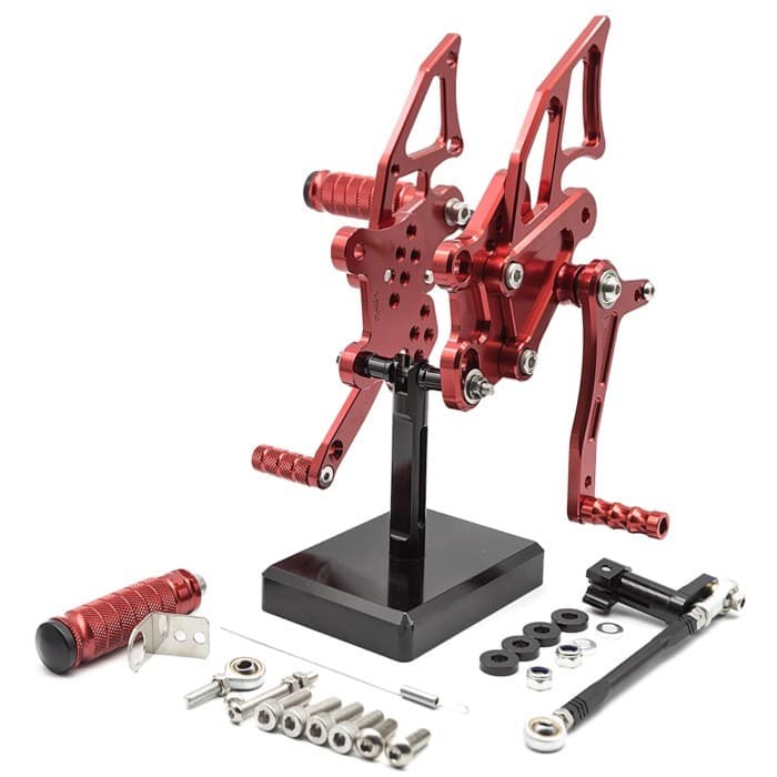 For Yamaha YZF R25 R3 CNC Adjustable Rear Set Rearsets Footrest YZF MT-03 MT03 R3 2014 2015 2016 20