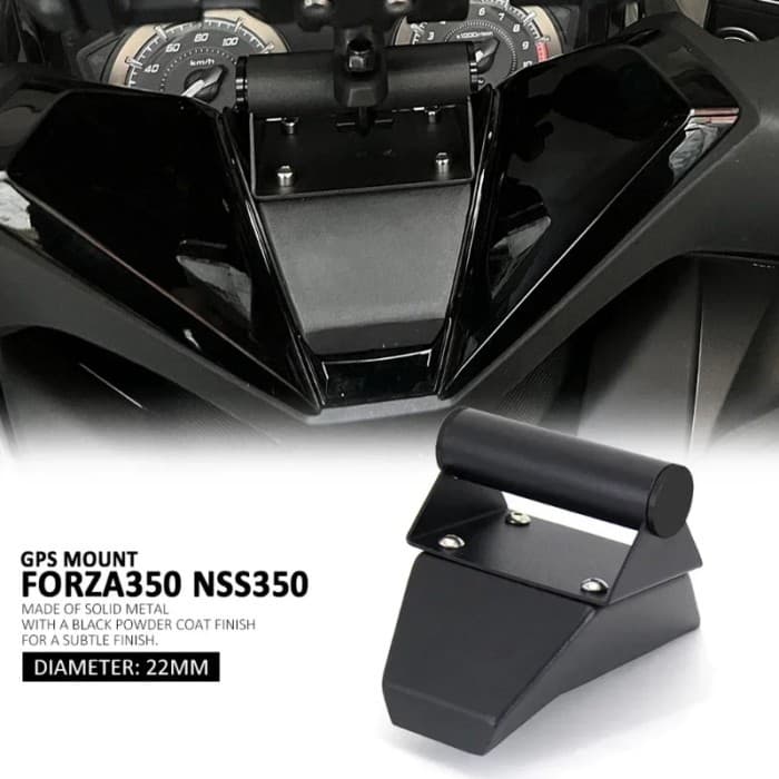 New Stand Holder Phone Mobile Phone GPS Bracket 22mm For Honda Forza 350 Forza350 FORZA 350 FORZA35