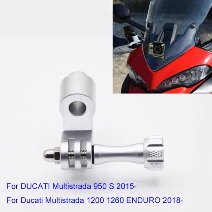 For DUCATI Multistrada 950 S 2015-on Recorder holder for GoPro camera Bracket For DUCATI Multistrad