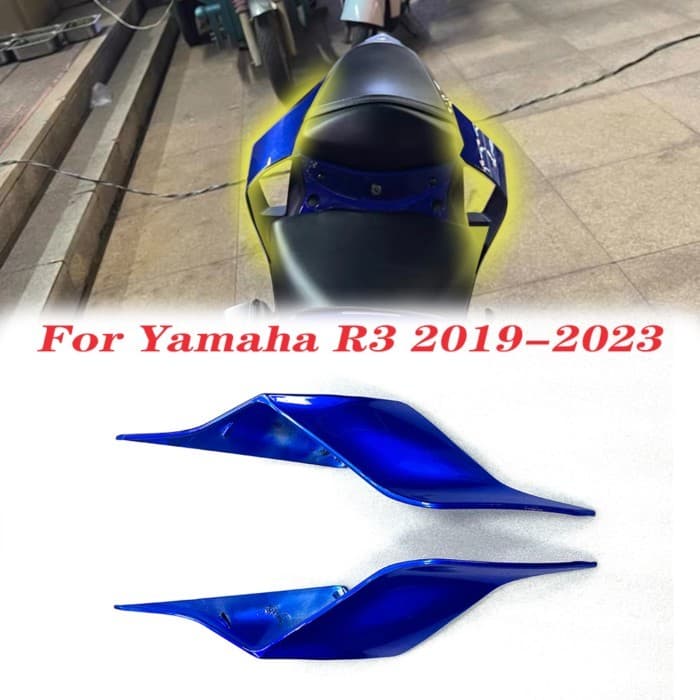 New For Yamaha YZF-R3 R3 2019 2020 2021 2022 2023 Motorcycle fairing Rear spoiler wing New modified