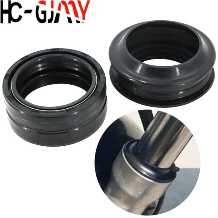 Motorcycle Front Fork Shock Absorber Oil Seal And Dust Cover For Suzuki New Burgman 200 RV125 RV200