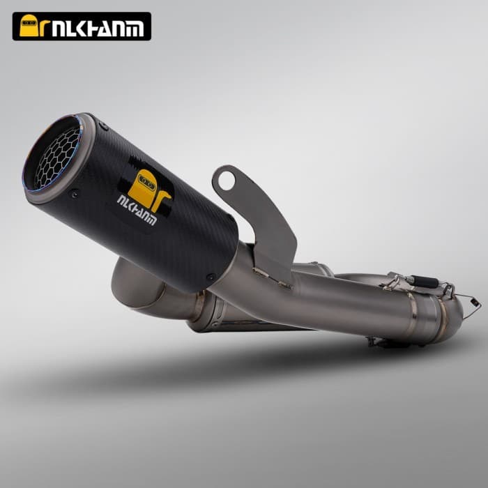 Ducati V2 SC project motorcycle exhaust system full titanium alloy modification for Ducati panigale