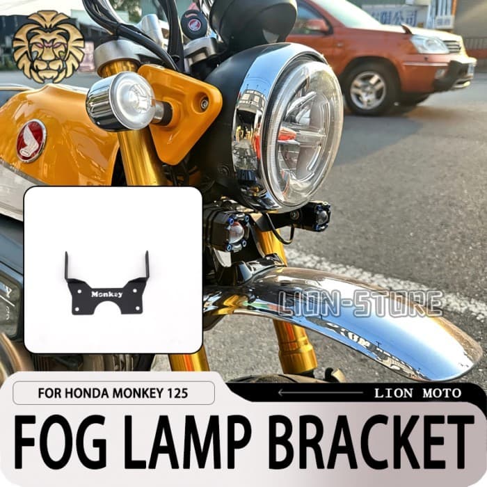 FOR HONDA MONKEY 125 2018 2019 2020 2021 2022 2023 2024 2025 monkey125 Fog Light Bracket motorcycle