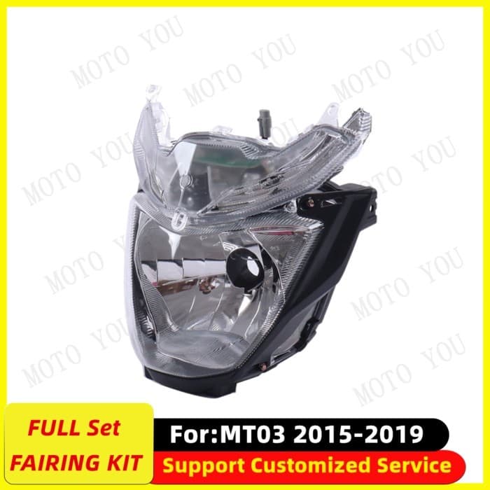 Motorcycle Front Headlight Assembly Headlamp Head Lamp Light Fit For Yamaha MT03 MT-03 MT-25 MT 03 