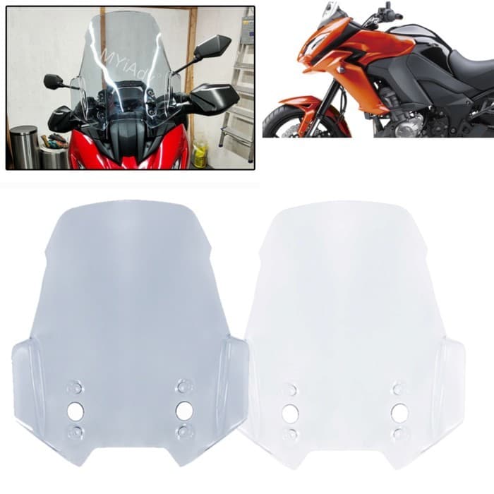 For Kawasaki Versys650 Versys1000 KLZ 1000 Versys 650 KLE 2015-2021 Motorcycle Windshield Windscree