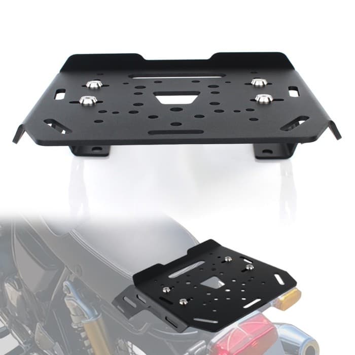 Motorcycle Rear Luggage Rack Fit For Royal Enfield Continental GT 650 Interceptor 650 Case Shelf Ho