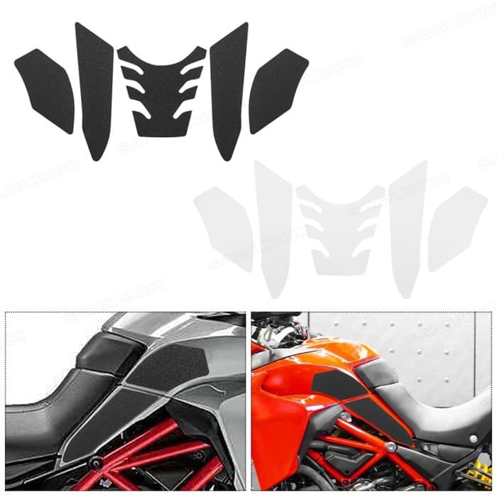 Fit for Ducati Multistrada 950 950S 2019 - 2021 Motorcycle Anti Slip Stickers Fuel Tank Pad Knee Si