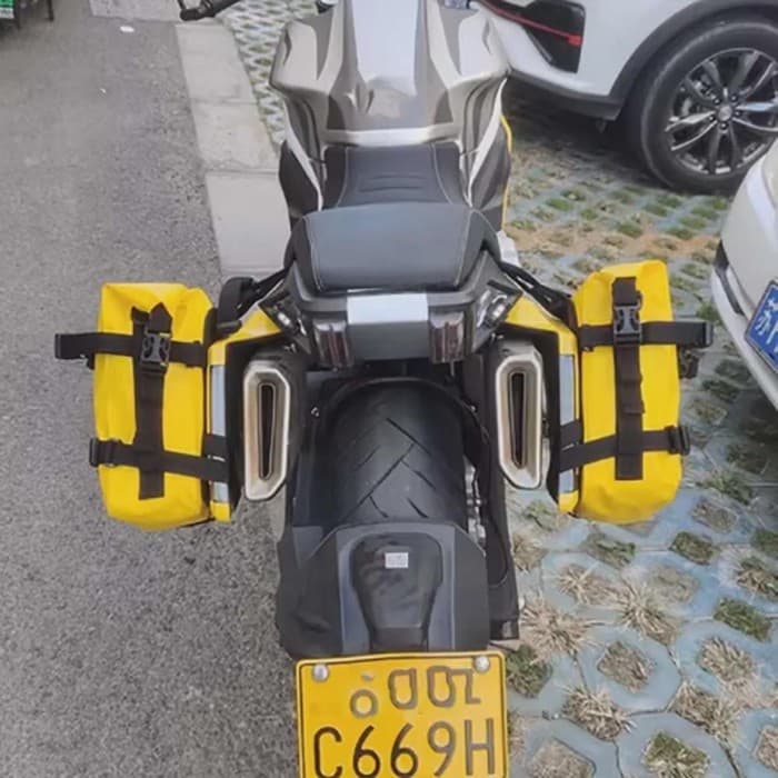 For Suzuki V-Strom 650 DL650 V Strom DL 650XT Motorcycle Accessories Frame Crash Bars Waterproof Ba