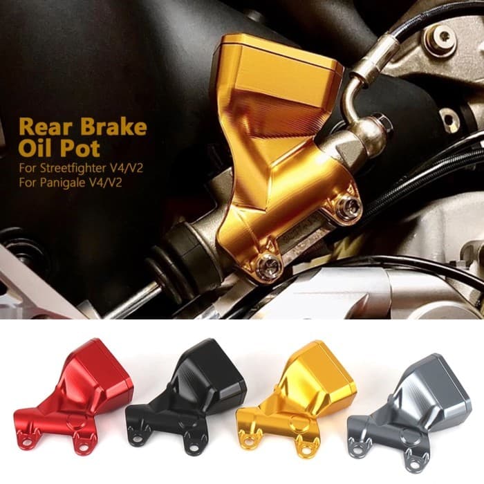 Motorcycle Accessories Rear Brake Oil Reservoir Kit For Ducati Panigale V4 PANIGALE V2 Streetfighte