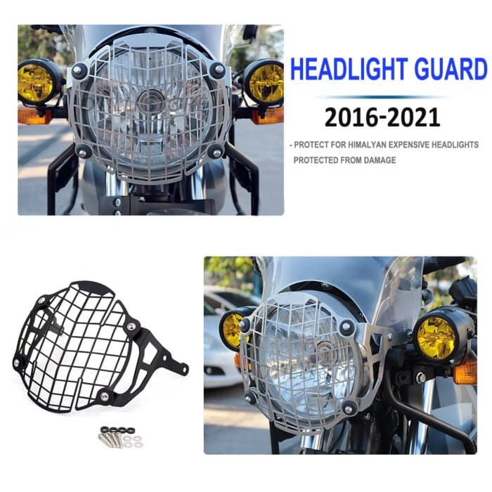 For Royal Enfield Himalayan 2021 Motorcycle Headlight Protection Protector Headlight Film Guard Fro